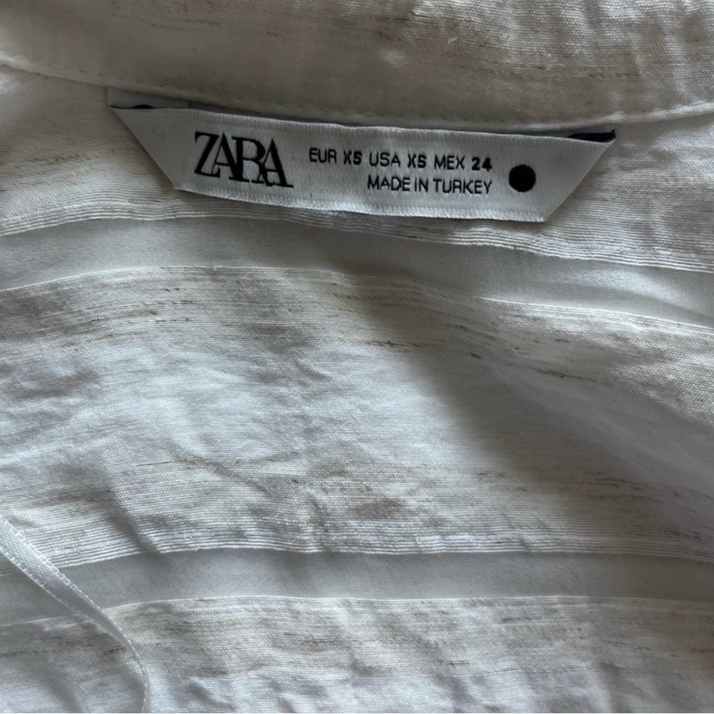 Zara Crisp White Top